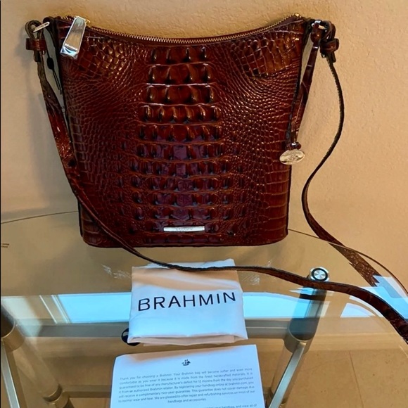 brahmin pecan crossbody